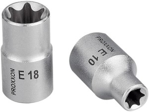PROXXON Nasadki zewnętrzne TX -1/4', E 7. 23793