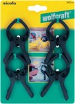 WOLFCRAFT Komplet 4szt. ścisków sprężynowych microfix 3432000
