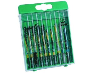 WOLFCRAFT Komplet 10 szt. brzeszczotów do wyrzynarek 2356000