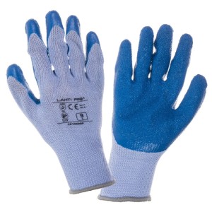 LAHTI PRO Rękawice ochronne powlekane lateksem roz. 9, opakowanie 12 par  /L210209W/