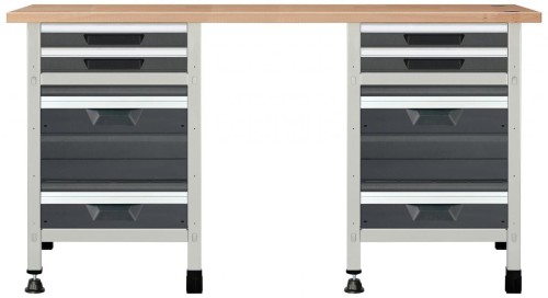 WOLFCRAFT Stół warszatowy WSS 161cm Nr. 4 8078000