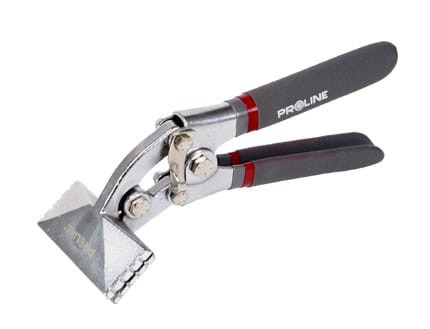 PROLINE Szczypce do kształtowania profili wygięte 205mm, 80x35mm 28380