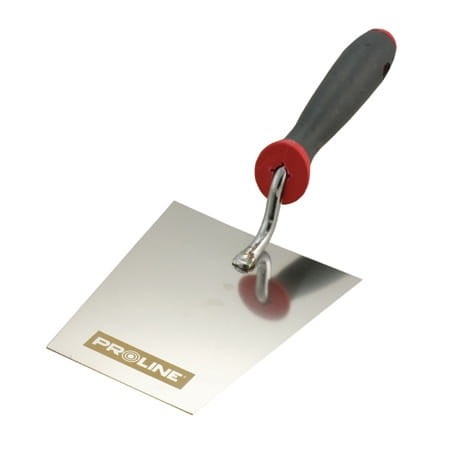 PROLINE Kielnia trapezowa nierdzewna 140mm, rączka dwuskładnikowa 61575