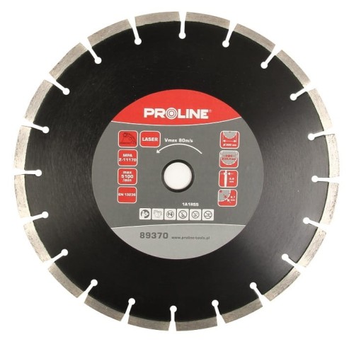 PROLINE Tarcza diamentowa segment BETON Laser 300x2.8x25 89370