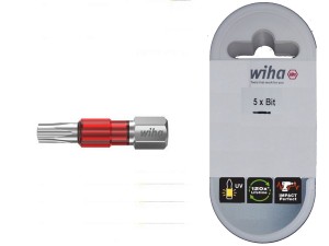 WIHA Zestaw 5szt bitów w pudełku TY 29 mm TX 15