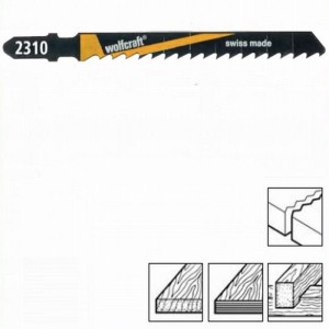 WOLFCRAFT Komplet 5 szt. brzeszczotów do wyrzynarek 2360000