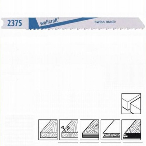 WOLFCRAFT Komplet 2 szt. brzeszczotów do wyrzynarek 2375000