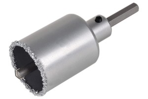 WOLFCRAFT Otwornica powlekana spiekami z wiertłem centrującym śr. 53 3895000