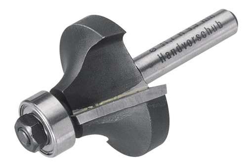 WOLFCRAFT Frez widiowy trzp. 8mm śr. 21,8x11,8mm  r=6,35mm  3963000
