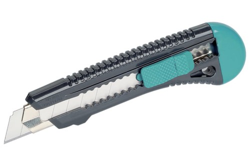 WOLFCRAFT Nóż z odłamywanym ostrzem18mm Ostrze w komplecie 4146000