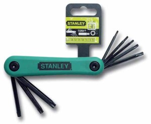 STANLEY Zestaw kluczy Torx - 8szt. (T9-T40)  69-263