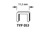WOLFCRAFT Kpl. 5000  Zszywki stal typ53 8mm 7032100