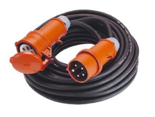 AS-Schwabe Przedłużacz elektryczny siłowy neopren 32A, 50m H07RN-F 5G6 61034