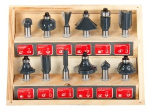 PROLINE Frezy stolarskie zestaw 12szt  93122