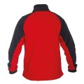 LAHTI PRO Polar bluza czerwono-szara rozmiar S /LPBP1S/