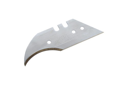WOLFCRAFT Kpl. 5 profesjonalnych ostrzy półokrągłych z powłoką TYTANOWĄ szerokość: 58mm / grubość: 065mm 4174000