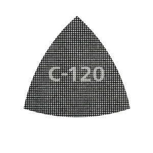 WOLFCRAFT Siatka ścierna 95 mm - gr. 80/120/220 [5 szt.] 8469000