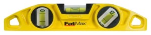 STANLEY Poziomica z magnesem FatMax Torpedo 22cm, 3 libelki  43-603