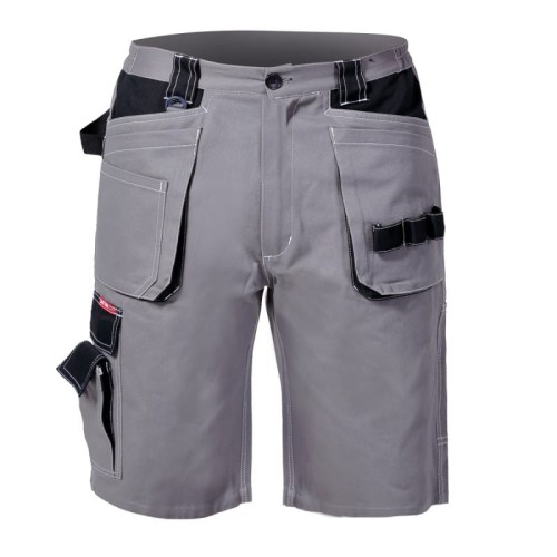 LAHTI PRO Spodenki robocze krótkie szaro-czarne bawełniane rozmiar L /L4070303/