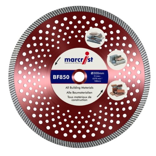MARCRIST Tarcza diamentowa 230mm do ciecia precyzyjnego BF850 SILENTMAX 1202.0230.22