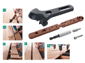 WOLFCRAFT Zestaw startowy ukryte połączenia wkrętami 6971000