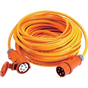 AS-Schwabe Przedłużacz elektryczny siłowy neoprenowy 16A  25m x 2,5mm2 H07BQ-F 5G2,5  59625