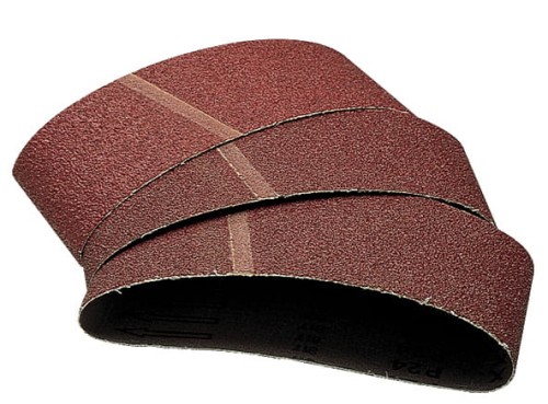 WOLFCRAFT Komplet 5szt płóciennych taśm szlifierskich 76 x 457mm Gr. 40; 80; 120 8415000