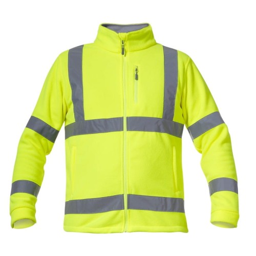 LAHTI PRO Bluza robocza polar ostrzegawcza - odblaskowa żóła rozmiar XL /L4010904/