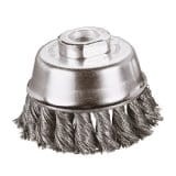 WOLFCRAFT Szczotka druciana na szlifierkę kątową drut skręcany śr. 65mm 8476000