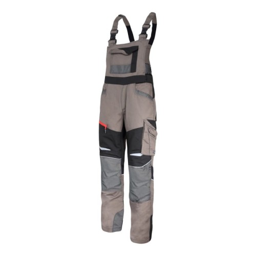 LAHTI PRO Spodnie ogrodniczki robocze ze STRETCH-em Slim Fit roz. XL /L4060904/