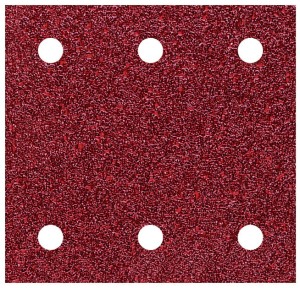 WOLFCRAFT Kpl. 10 arkuszy ściernych perfor.  Gr. 60 120 240 100x115mm 1761000