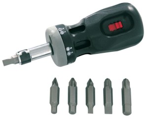 PROLINE Wkrętak z grzechotką CrV, zestaw 12el. 10028