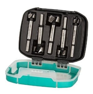 WOLFCRAFT Zestaw 5-ciu wierteł Forstnera: 15,20, 25, 30, 35 mm 1002000