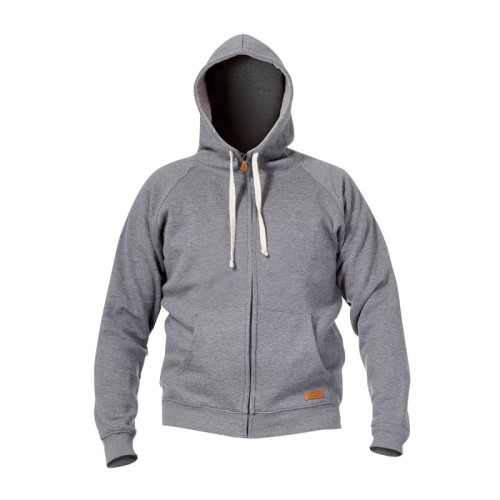 LAHTI PRO Bluza z kapturem i suwakiem szara rozmiar XXXL /L4010806/
