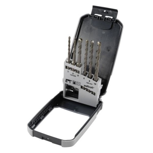 WOLFCRAFT Zestaw wierteł do betonu SDS-Plus 5 - 10 mm [6 szt.] 7113000