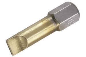 WOLFCRAFT końcówki Torsion-TiN płaskie 0,8 x 5,5mm  1,2 x 6,5mm 1320000