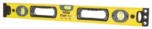 STANLEY Poziomica FatMax 60cm, 3 libelki, przekrój dwuteowy  43-524
