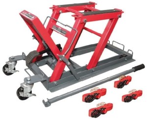 PROLINE Podnośnik motocyklowy 400kg, 140-410mm 46950