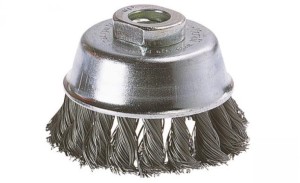 WOLFCRAFT Szczotka druciana tarczowa do szlifierek kątowych M14 śr. 100mm 2150000