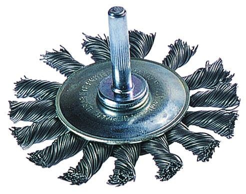 WOLFCRAFT Szczotka druciana tarczowa splot trzpień 6mm śr. 70mm 2119000