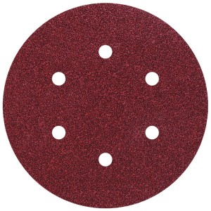 WOLFCRAFT Komplet krążków ściernych perforowanych z mocowaniem na rzep do szlifierki mimośrodowej śr. 150 12 krążków Gr.  60; 120; 240 1838000