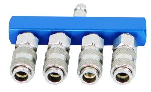 SCHEPPACH Rozdzielacz pneumtayczny 4-drożny  /7906100725/