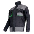 LAHTI PRO Bluza robocza czarno-zielona, 100% Bawełna rozmiar XL /L4040756/