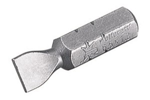 WOLFCRAFT kpl. 3 końcówek Solid płaskie 08X55; 1,0x5,5mm 1,2x6,5mm 1338000