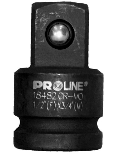 PROLINE Udarowy adapter 1/2 cala Gniazdo - 3/8 trzpień, Cr-Mo 18481