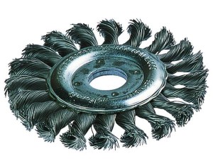 WOLFCRAFT Szczotka druciana tarczowa do szlifierki kątowej śr. 115mm otwór 22mm  2148000