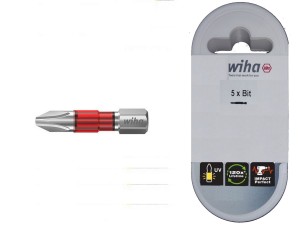 WIHA Zestaw 5szt bitów w pudełku TY 29 mm PH2