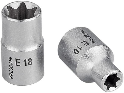 PROXXON Nasadki zewnętrzne TX -1/4', E 4. 23788