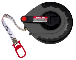 PROLINE Taśma miernicza z włókna szklanego 10m 20301