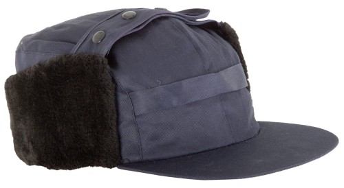 LAHTI PRO Czapka zimowa uszatka bawełniana z daszkiem, 12szt, /L1915160/
